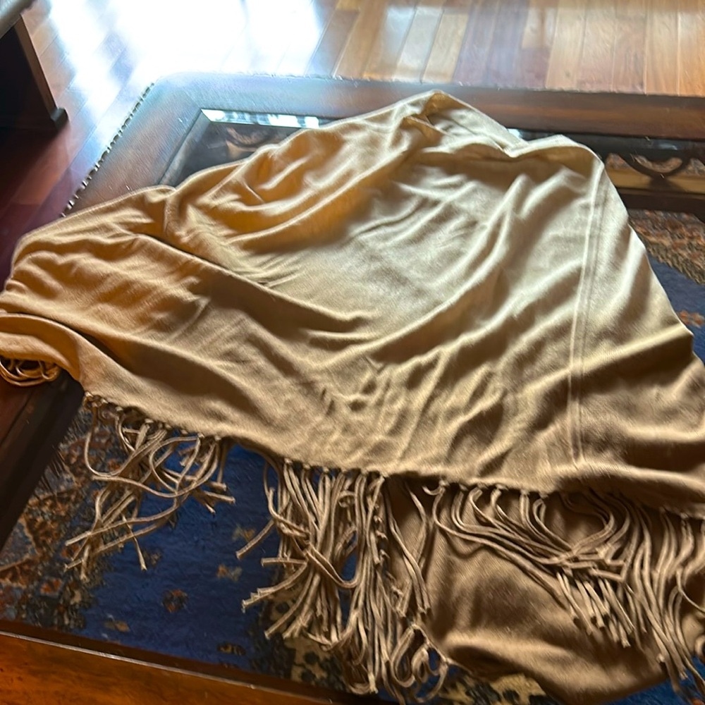 Lovestitch brand Ombré fringe poncho